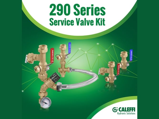 Caleffi 290 Series Service Valve Kits phcppros